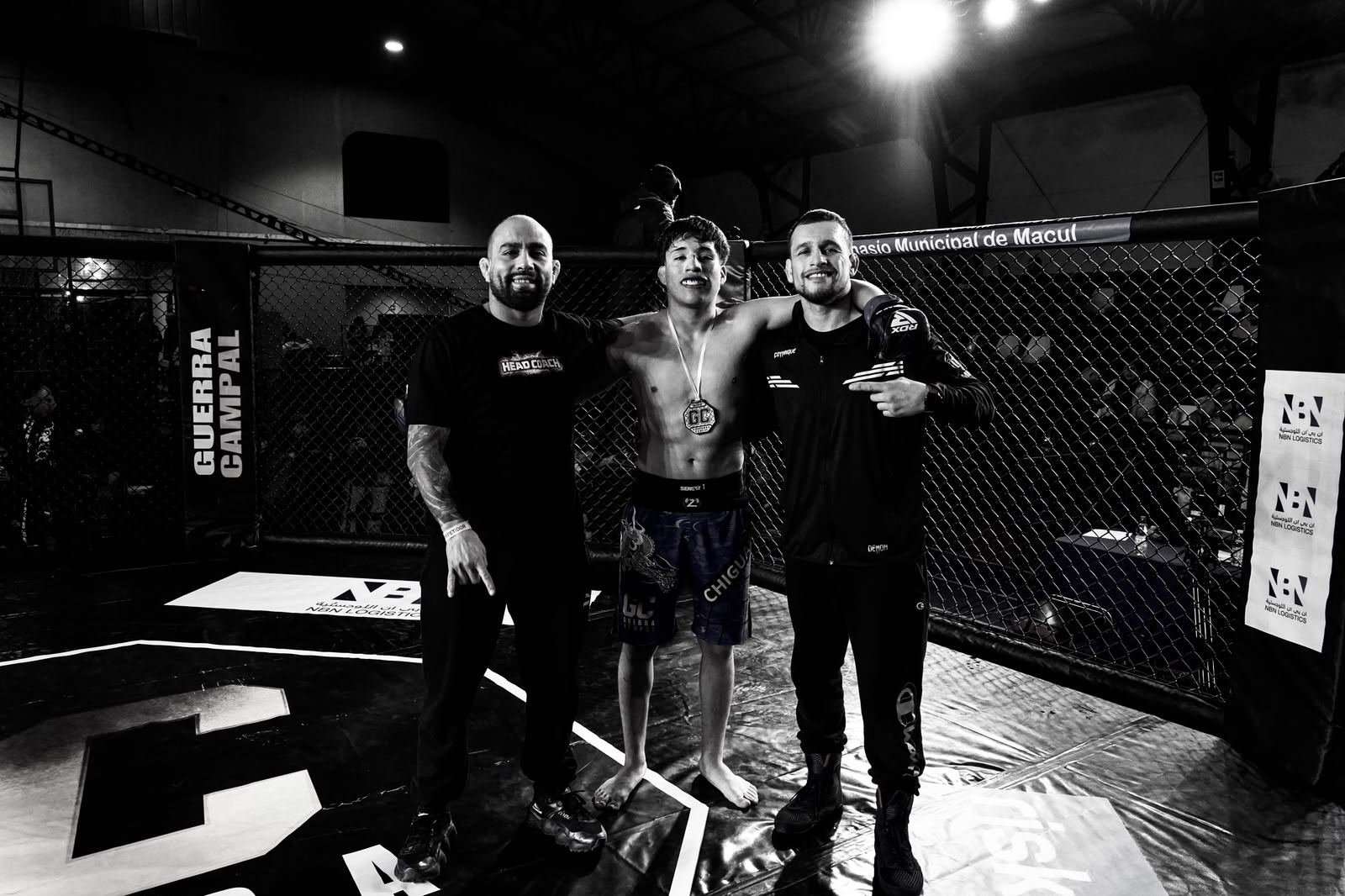Jiu jitsu y MMA coyhaique , matias demon y profesor